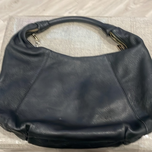 Michael Kors Black Leather Hobo Bag - Picture 11 of 11